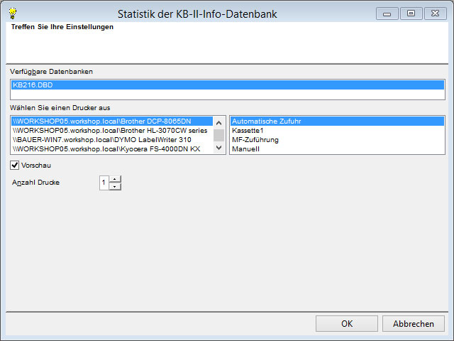 statistik der kb ii info datenbank 001